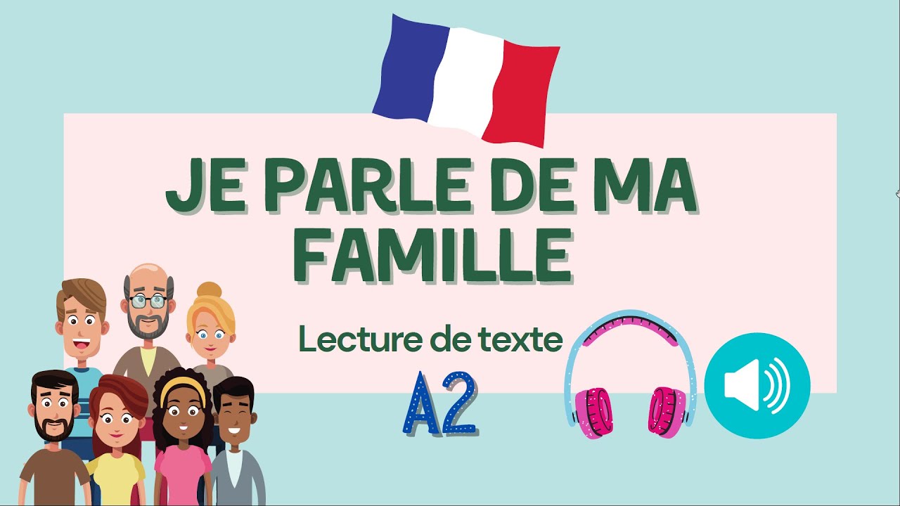 Je parle de ma famille