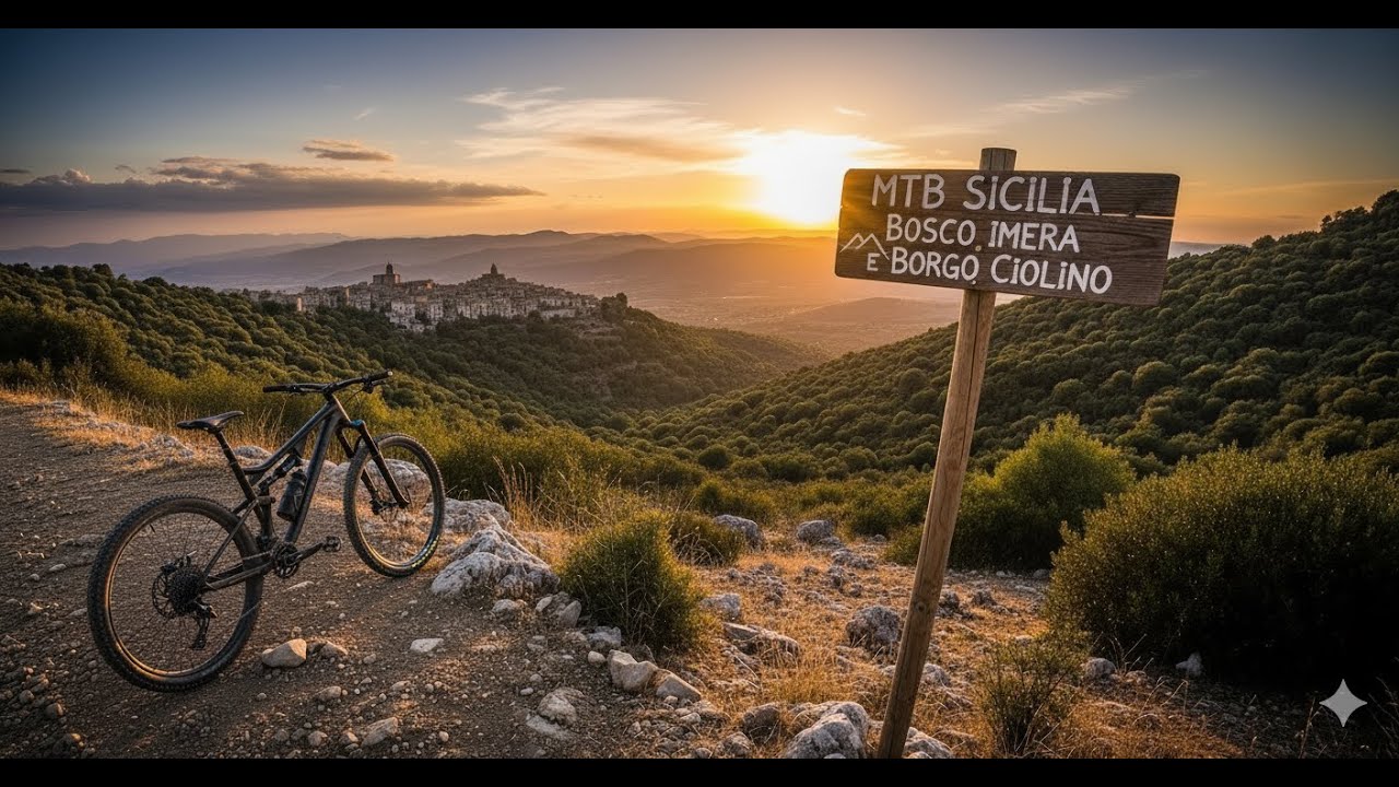 🌲 MTB in Sicilia: Bosco d’Imera e il Borgo Fantasma Ciolino | Trail Epico 🚵‍♂️🔥