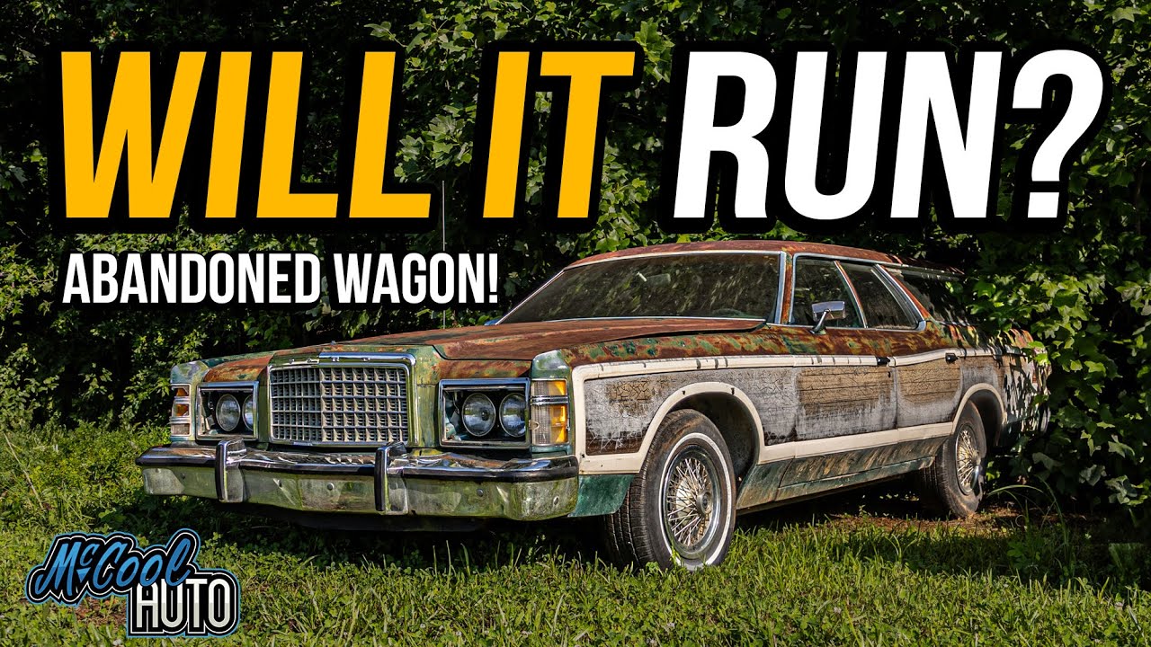 Will This ABANDONED Ford Station Wagon Run and Drive After MANY Years?