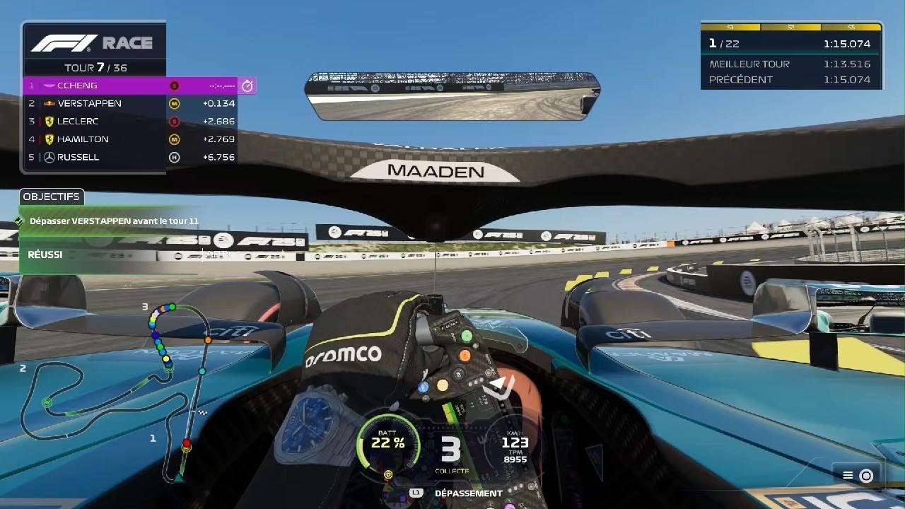 F1 25 #18 carrière Koto manche 15 Pays-Bas
