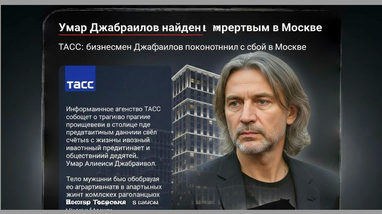 Умар Джабраилов найден мёр'твым в Москве