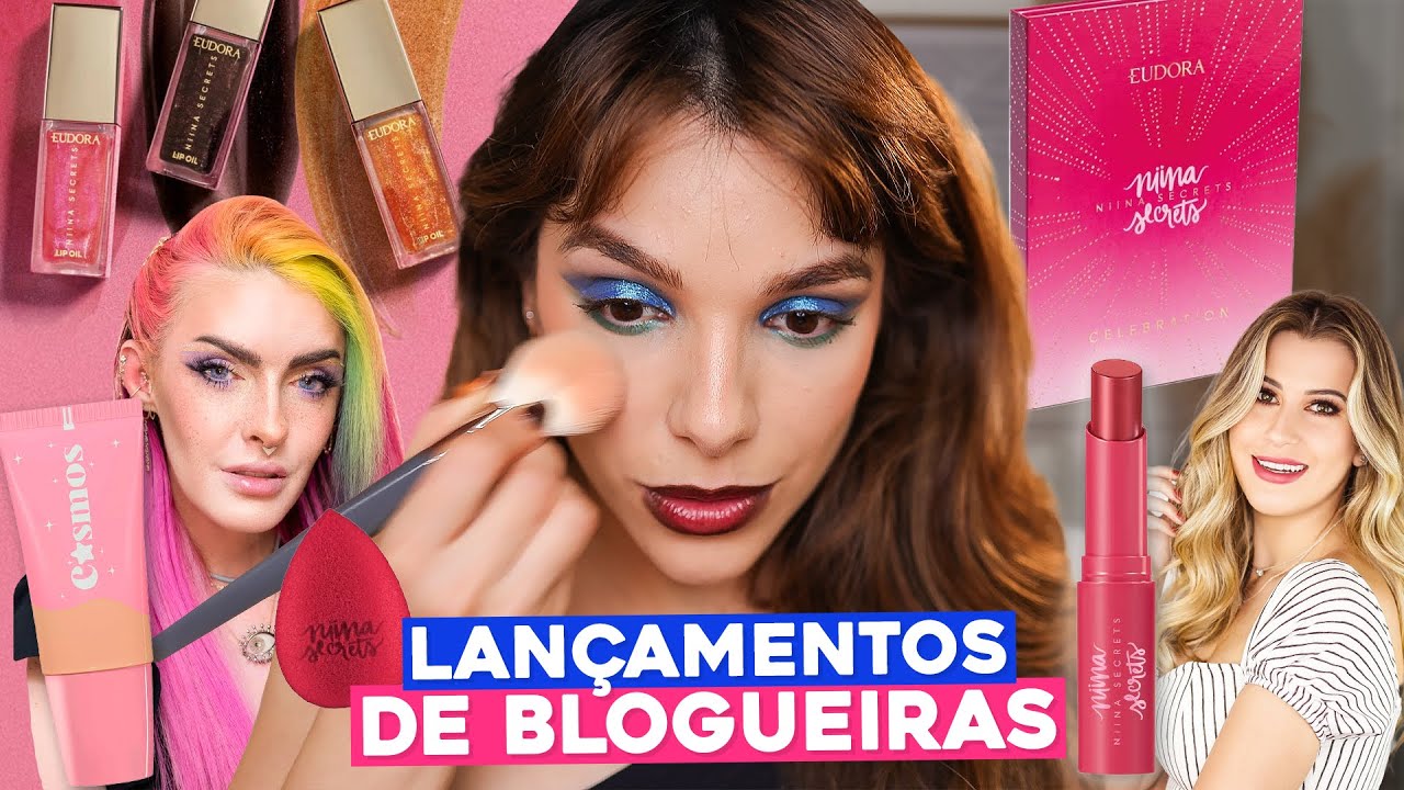 Testando MAKES LAN&Ccedil;AMENTOS de BLOGUEIRAS ESQUECIDOS na GAVETA