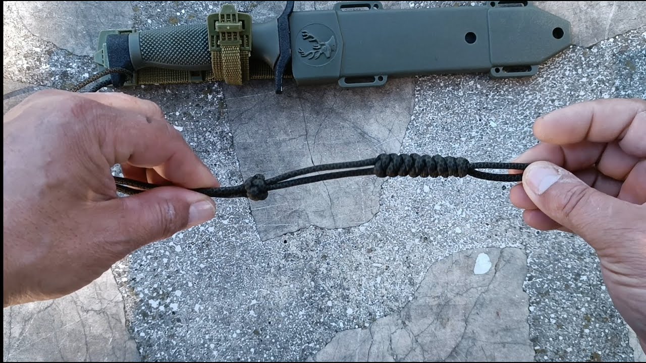El mejor fiador del mundo para tu cuchillo con paracord