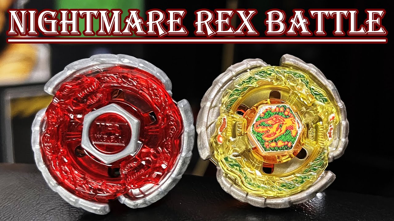 Nightmare Rex UW145EWD vs Nightmare Rex SW145SD !! EPIC BEYBLADE BATTLE !!