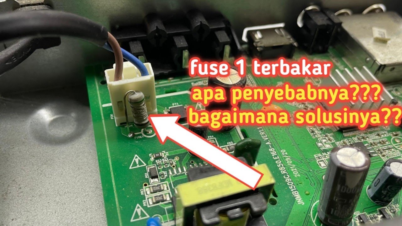 Tutorial atasi FUSE 1 terbakar pada SET TOP BOX DVBT2
