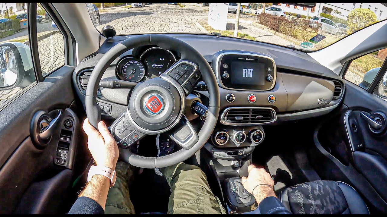 2022 Fiat 500X [1.3 150HP] | POV Test Drive #1153 Joe Black