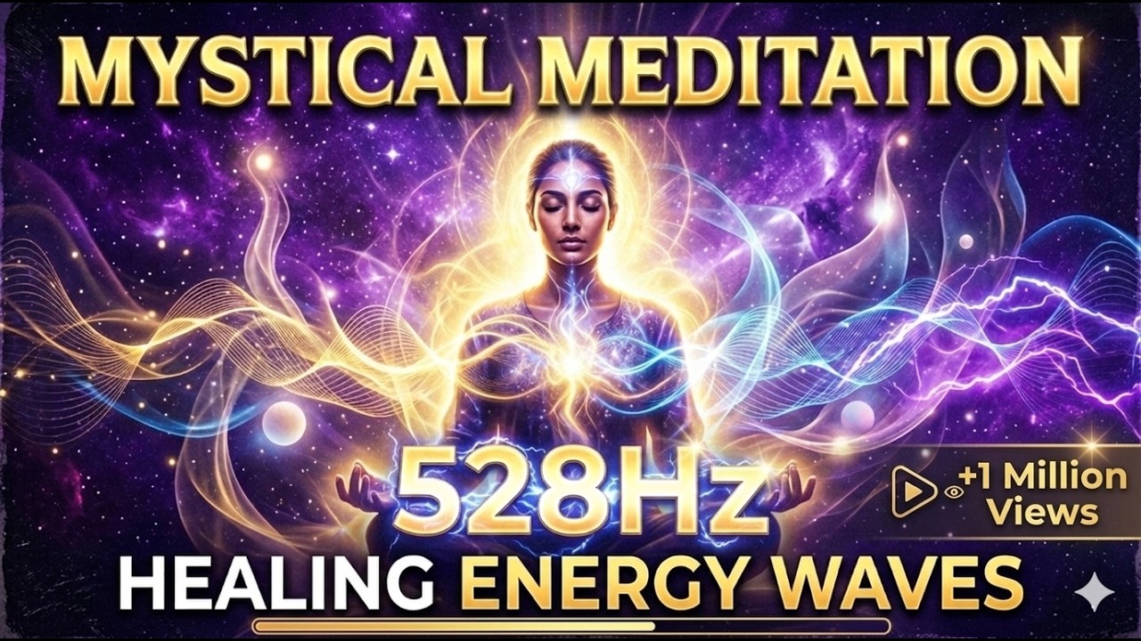 528Hz Miracle Healing Frequency | Deep Meditation Music | Positive Energy & Inner Peace