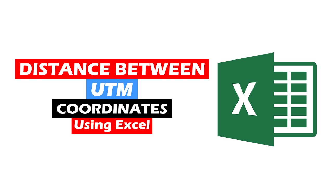 Find Distance Between 2 COORDINATES | Find Distance Between Coordinates in Excel