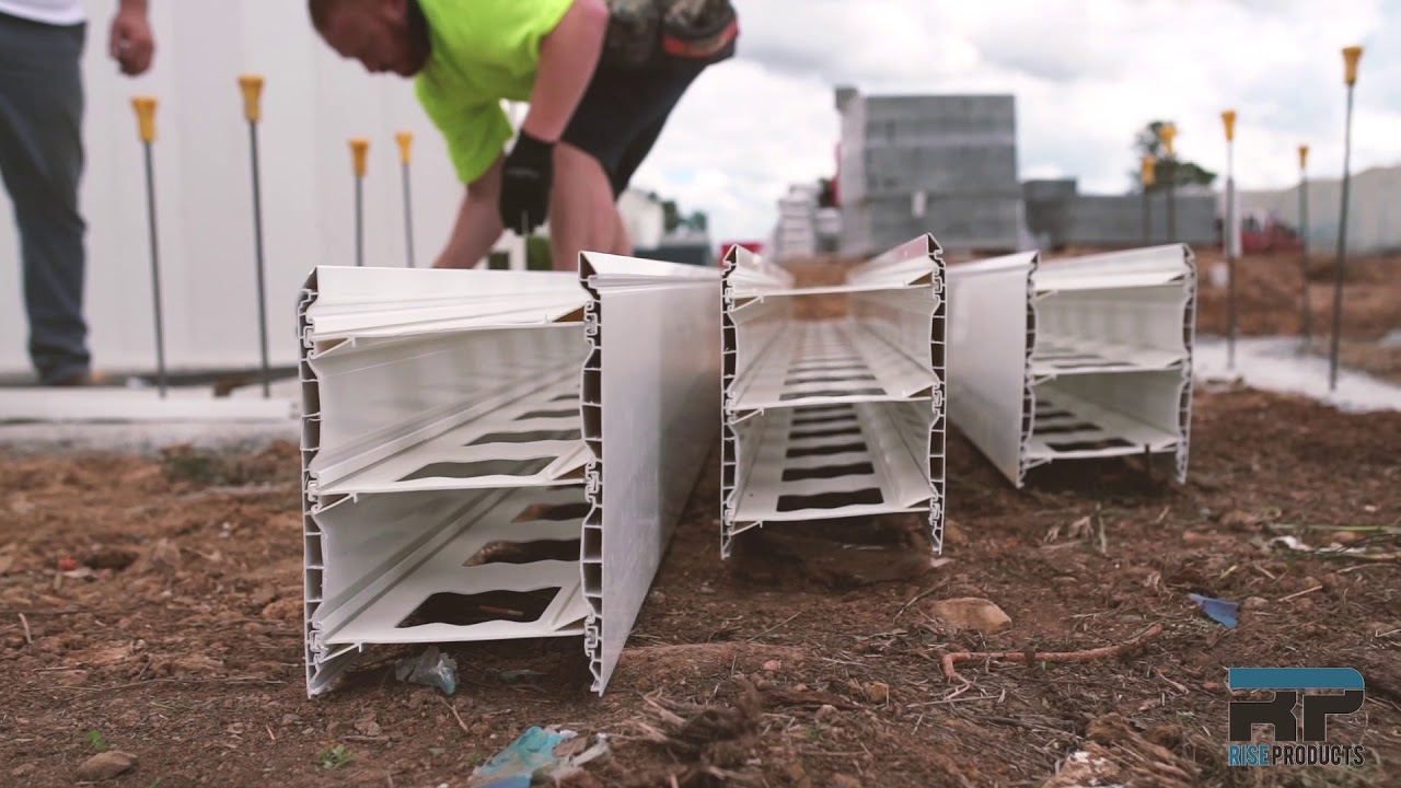Rise Products Permanent Formwork Solutions - Rise Wall Water Resistant