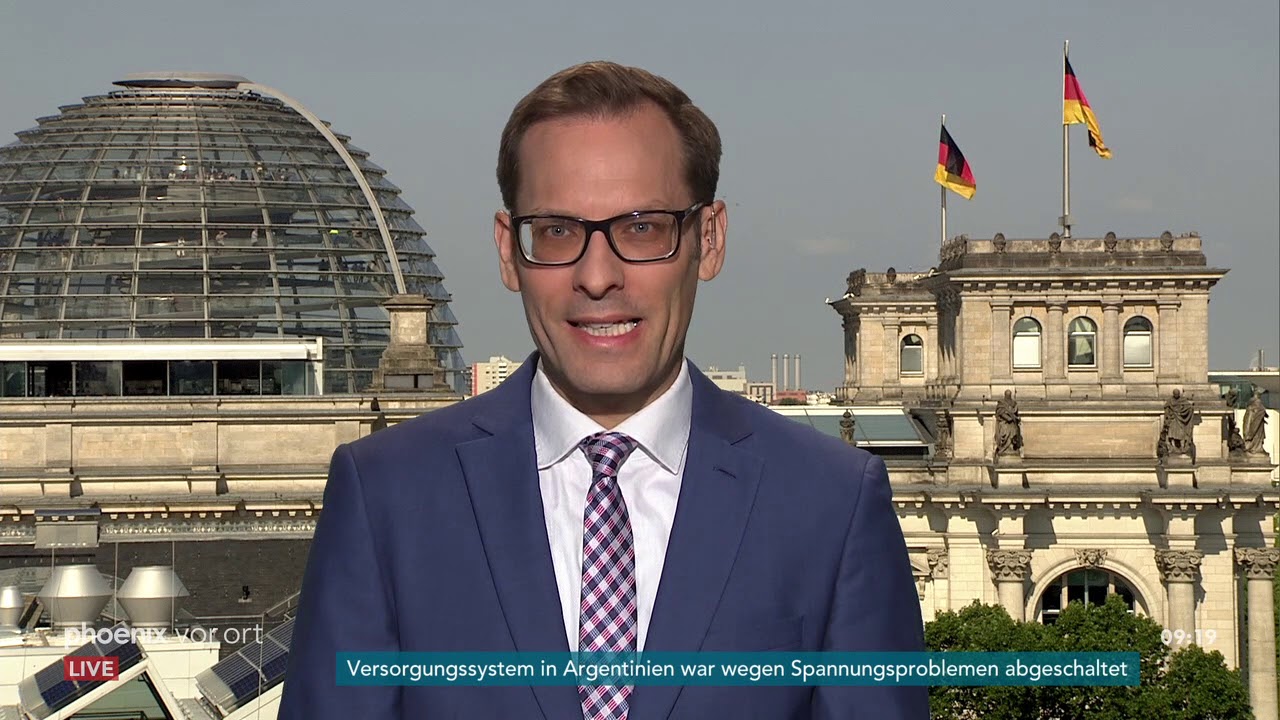 phoenix nachgefragt mit Jan Wolf Sch&auml;fer zum Koalitionsausschus von SPD und CDU/CSU am 17.06.19