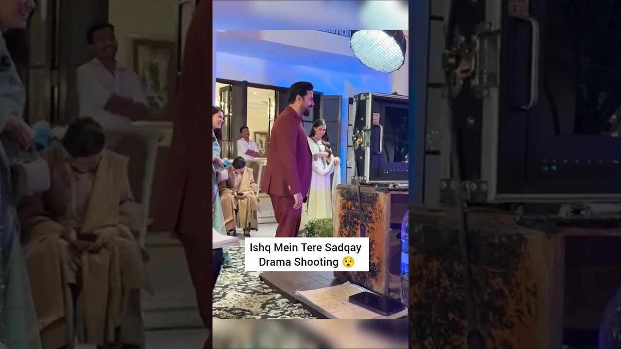 Ishq Mein Tere Sadqay drama serial BTS | Anika Zulfiqar #ishqmeinteresadqay #anikazulfiqar