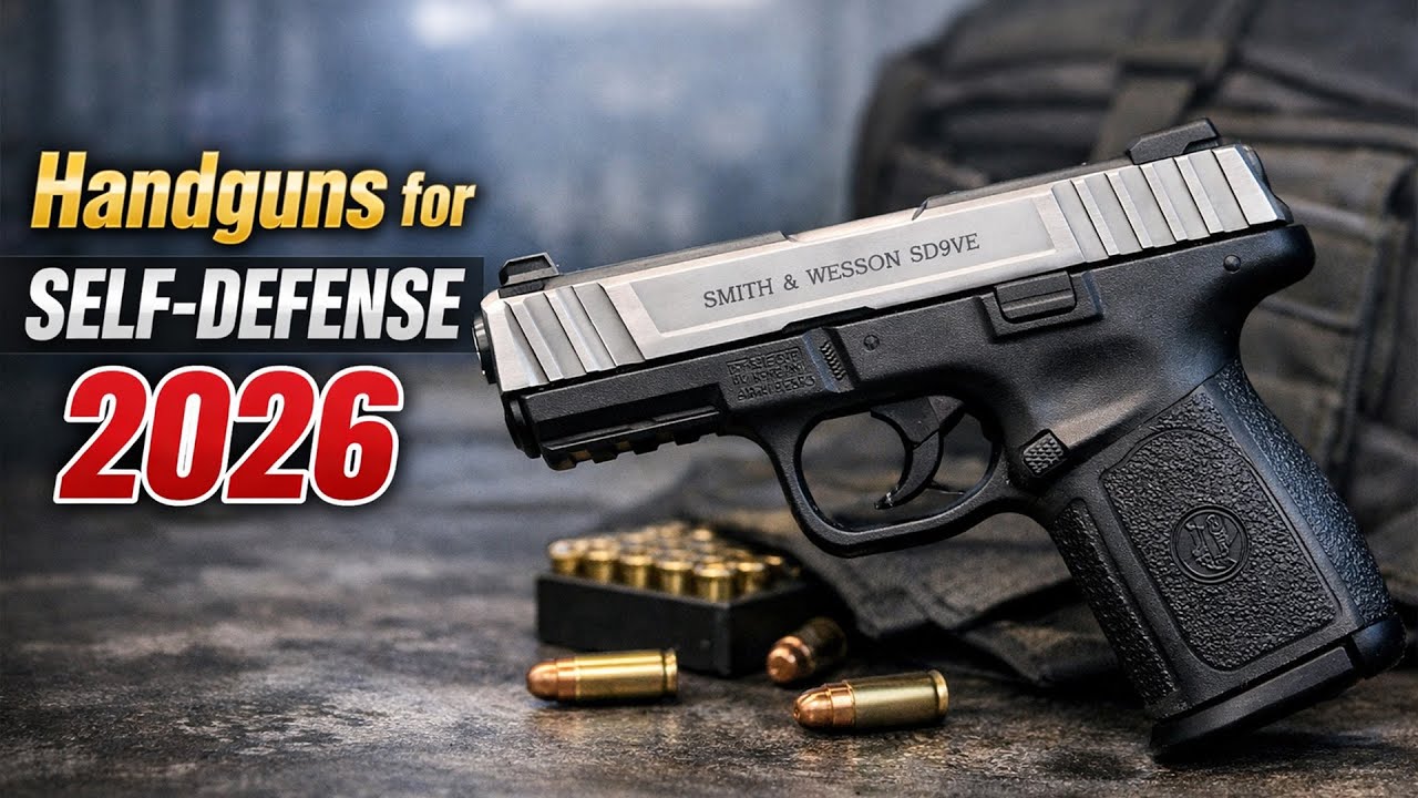 10 Best Affordable Handguns for Self-Defense & Disasters 2026