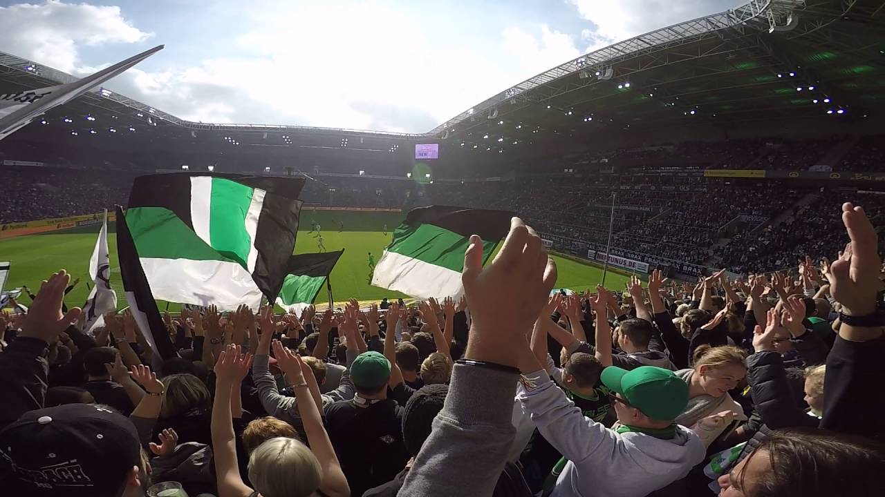 Borussia Mönchengladbach Nordkurve fans!