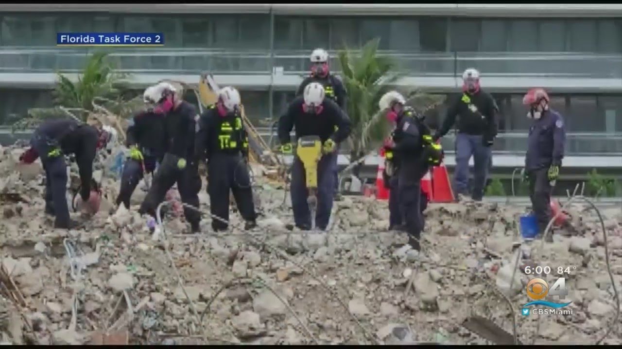 Surfside Search Efforts Turn From Rescue To Recovery
