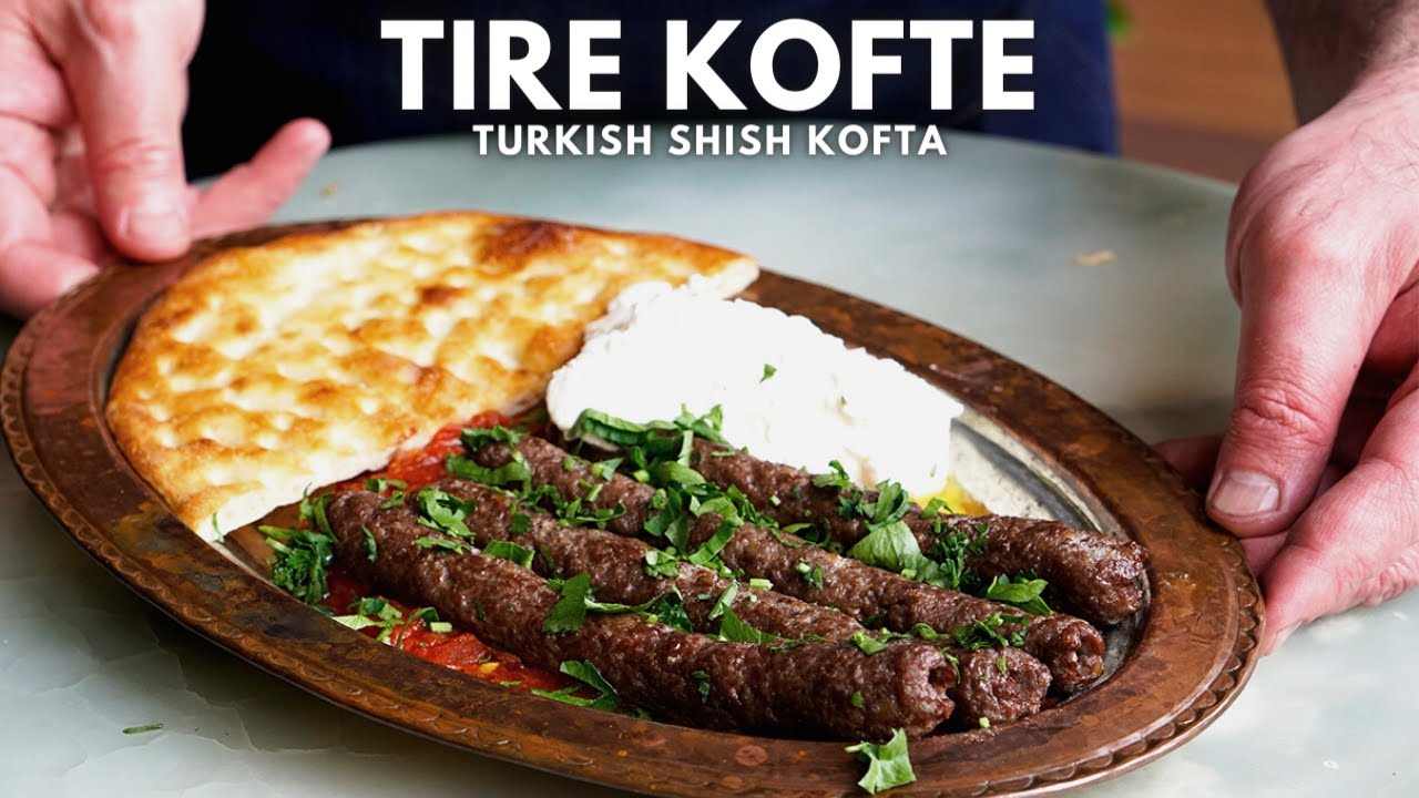 Tire Shish Kofte, Izmir's Unique Meatball Shish Kebabs
