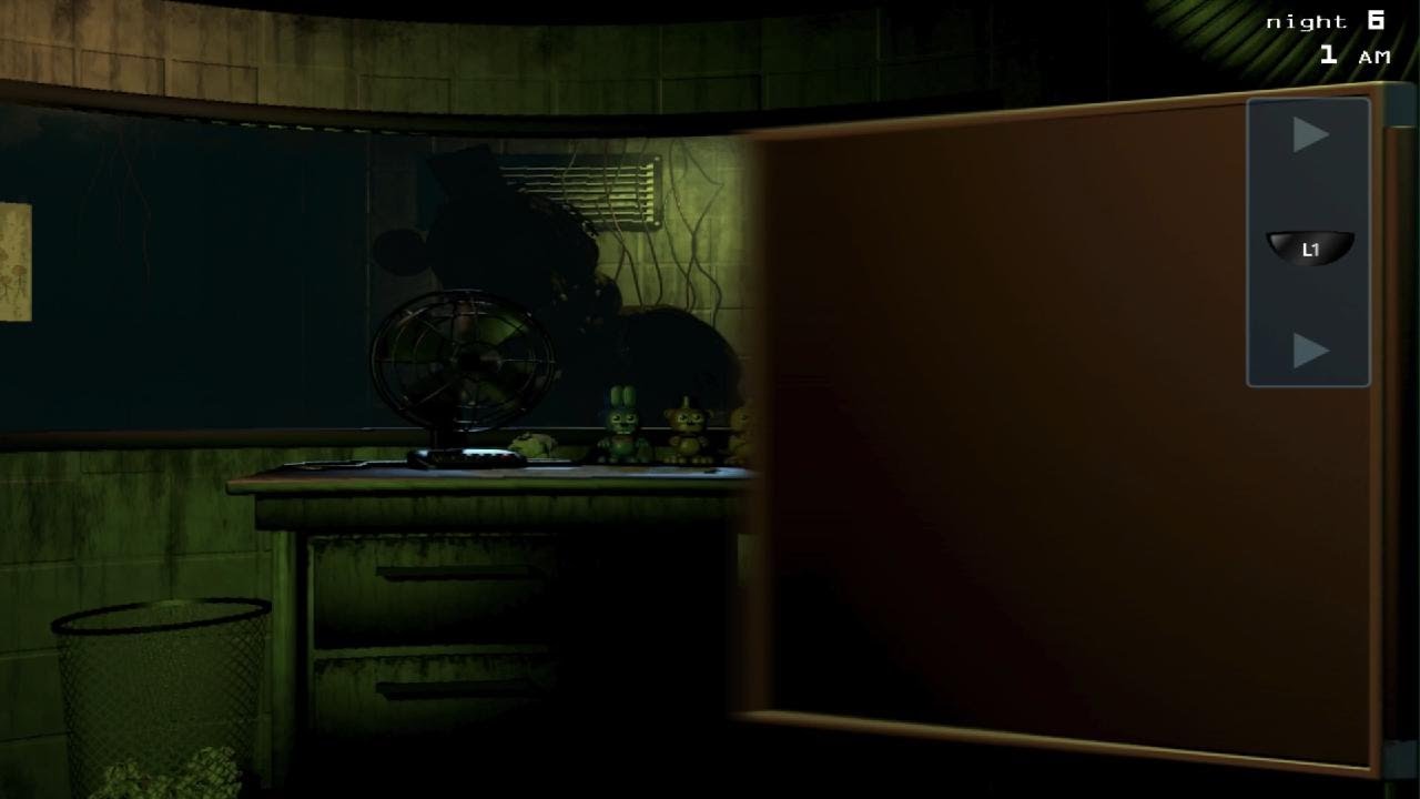 Noche 6 Modo AGRESIVO (fnaf 3) PlayStation 5