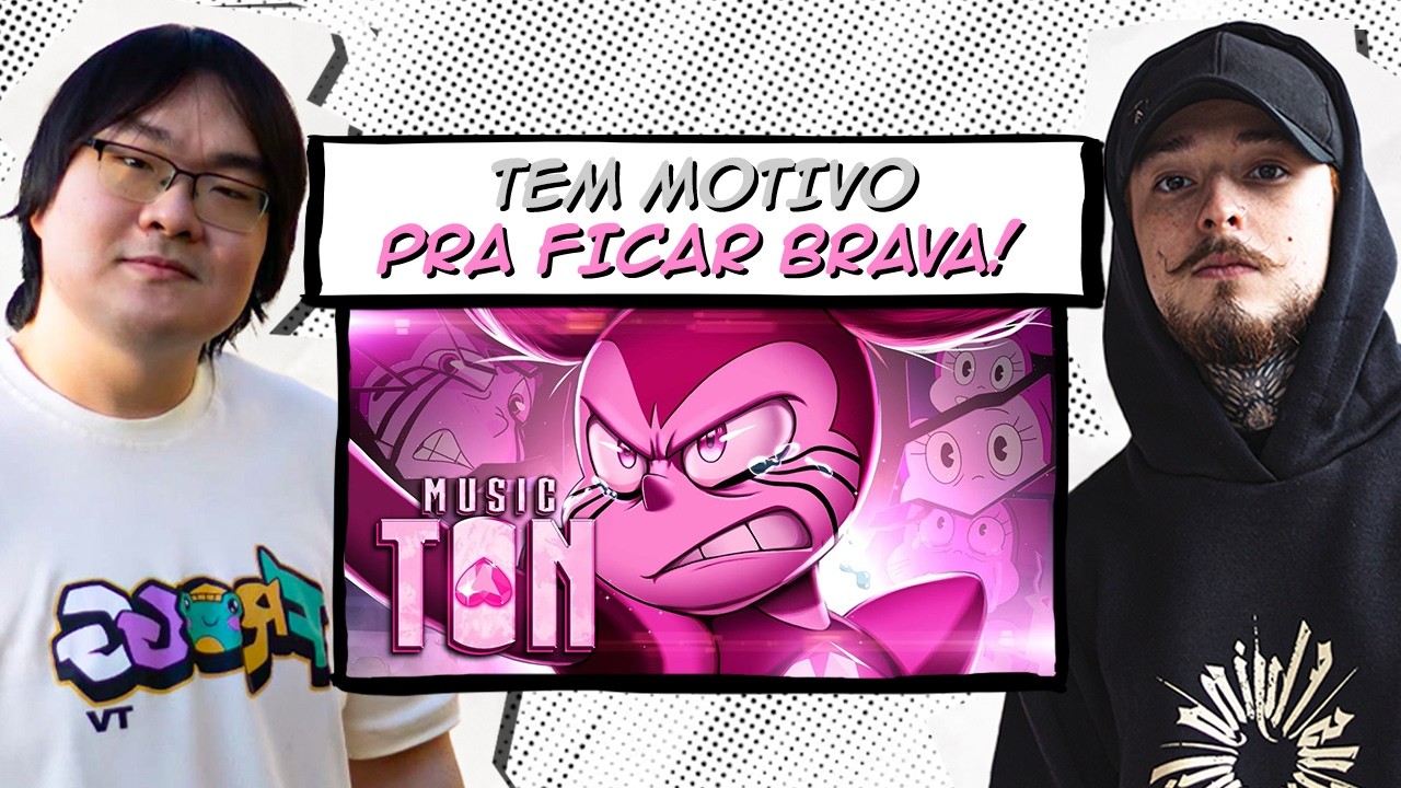 Rap da Espinela (Steven Universo) - AMIGOS QUE FEZ | PAPYRUS DA BATATA - Tiba e Keller REACT