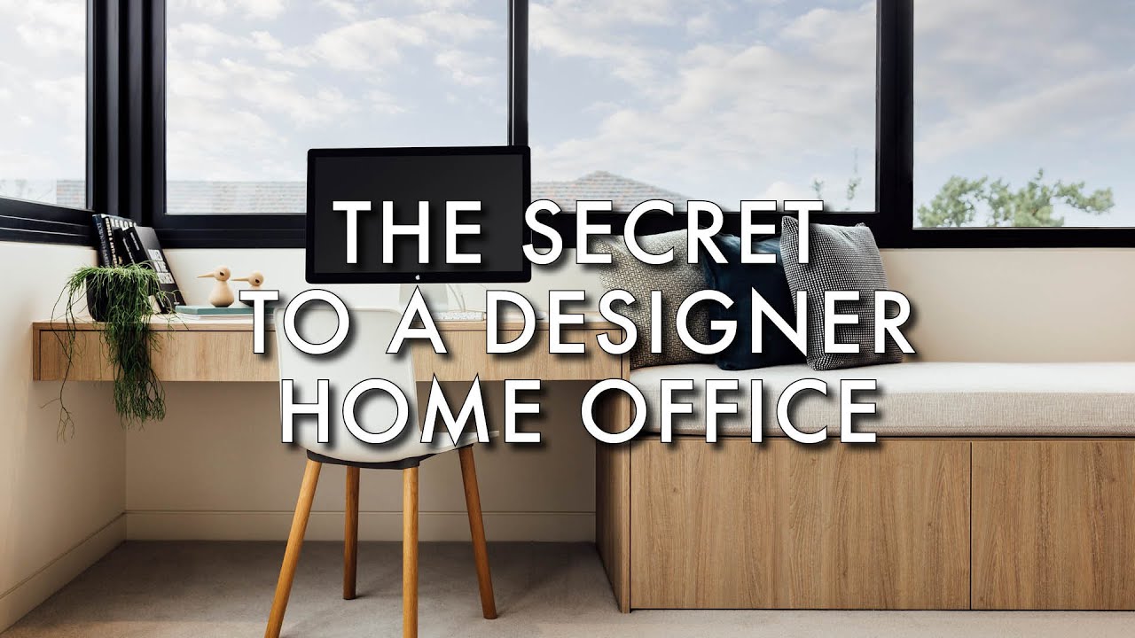 How To Design Your Home Office. 7 Interior Designer Secrets!