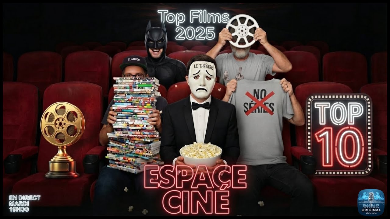 ESPACE CINÉ I  LE TOP 10 DE 2025 & UNE NOUVELLE RECRUE ! 📱
