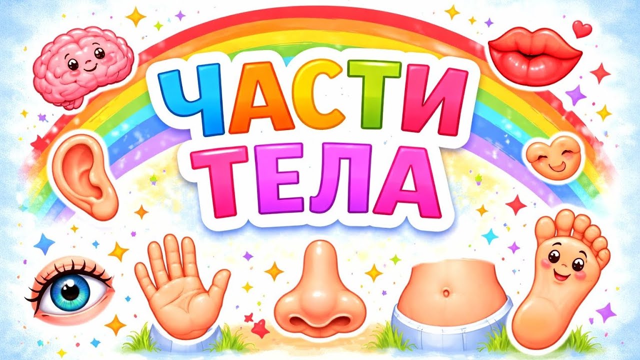Bədən hissələri rusca Части тела 