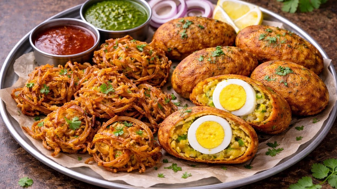 💥 Viral Iftaar Menu😋Testy &Easy Recipe😋with Street Style Snacks🧆@Easyrecipevlog-91