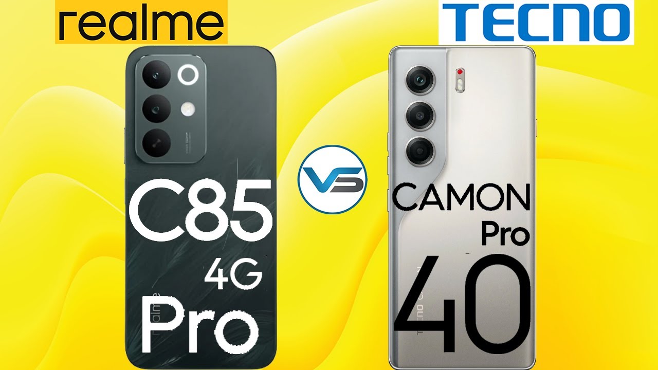 Realme C85 Pro 4G против Tecno Camon 40 Pro 4G | Tecno Camon 40 Pro 4G против Realme C85 Pro 4G
