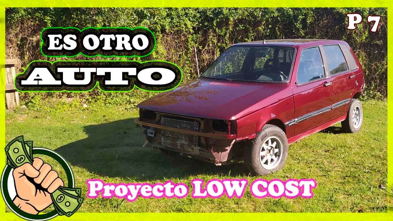 Pintamos paragolpes con Protec y llantas / Proyecto Fiat uno Low Cost / El Garage de Ivan