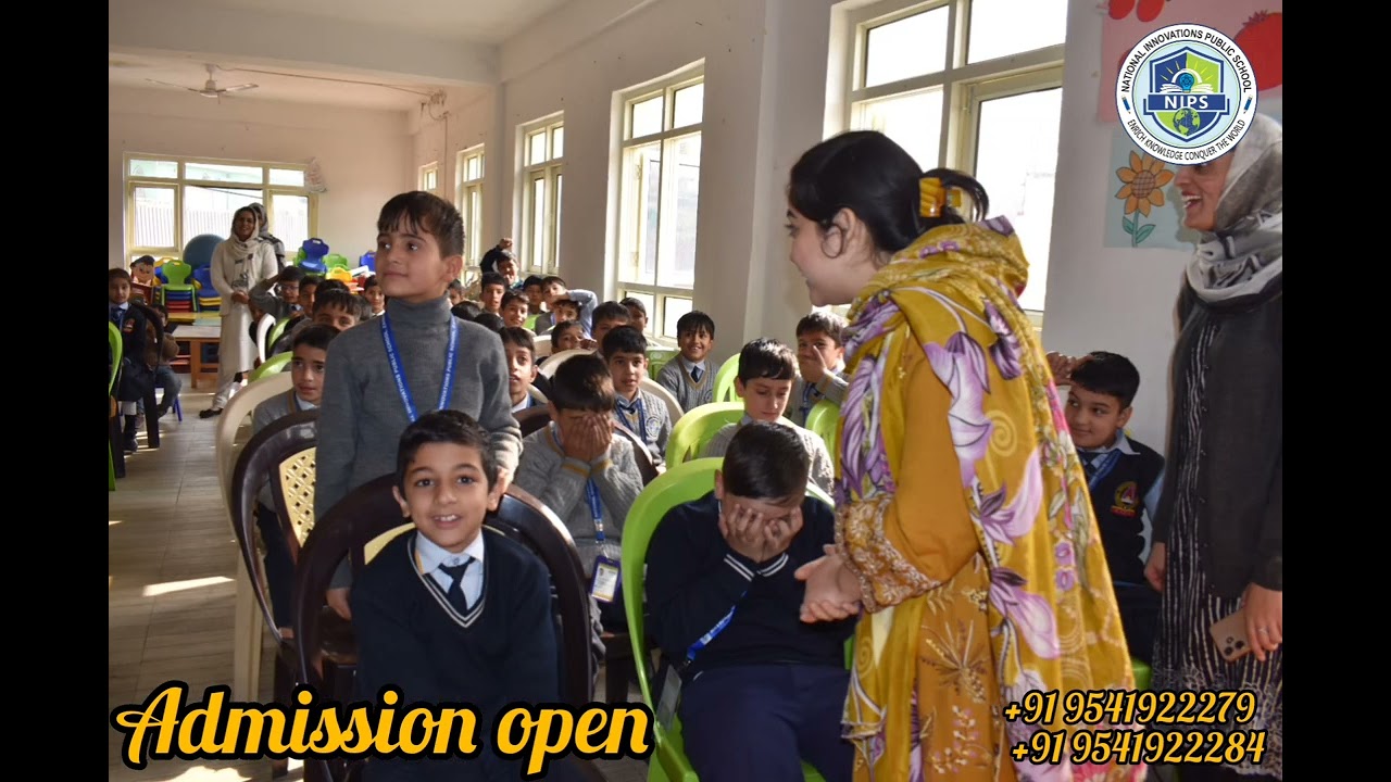 National Innovations Public School (NIPS) invites applications for admission to Pre-Nursery