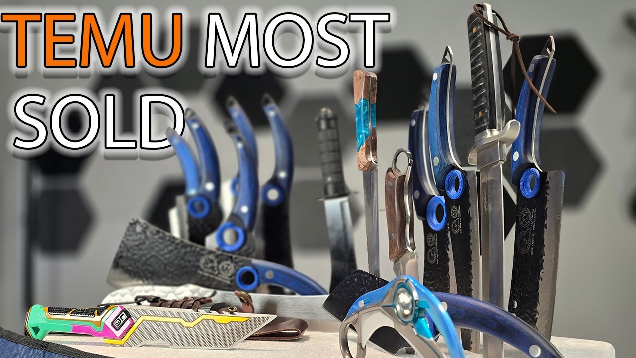 Temu TOP 5 Knives - Is Cheaper Better?