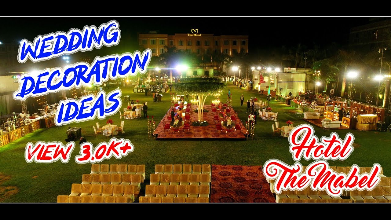 The mabel kota | wedding Decoration ideas | rj dronography