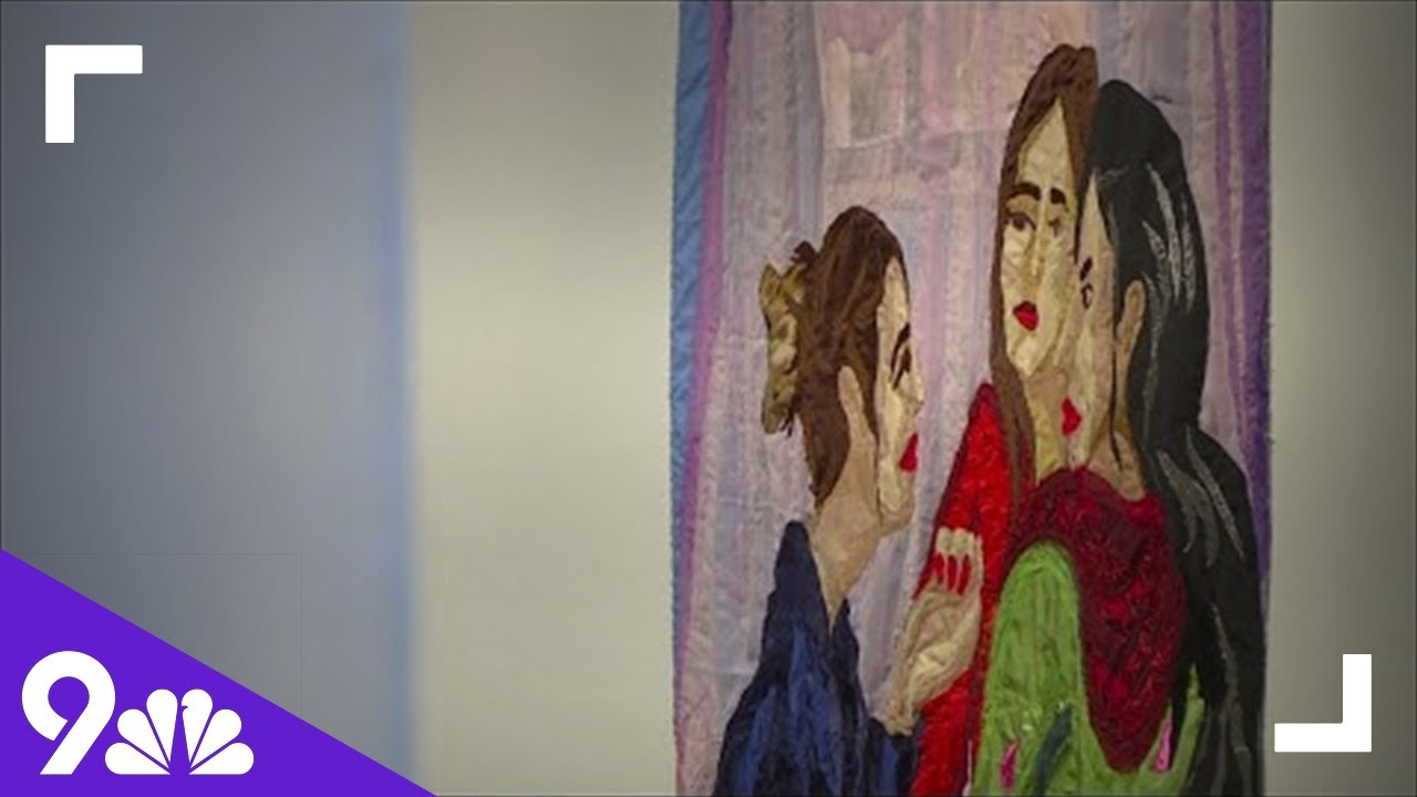 Afghan artist makes history with exhibit at Denver Art Museum
