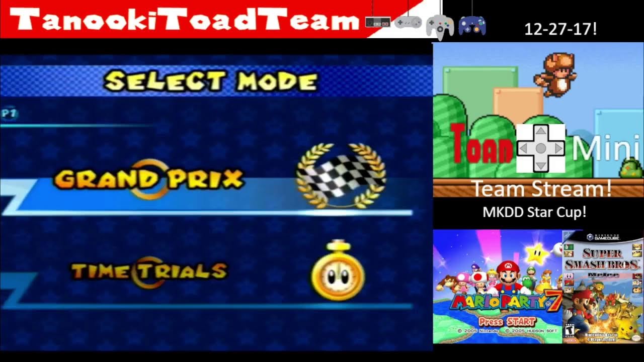 Mario Party 7 with The Tanooki Toad Team Through The Years Quest to 1000 Subscribers