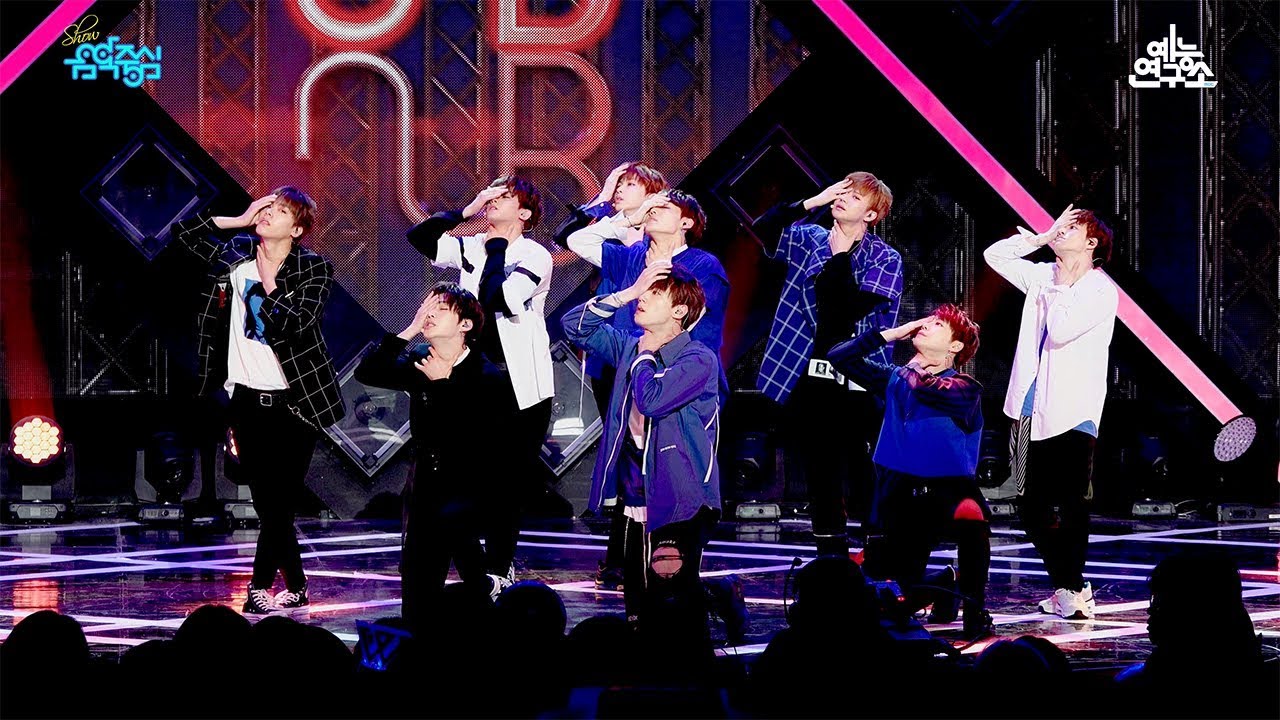 [예능연구소 직캠] 유앤비 감각 @쇼!음악중심_20180414 Feeling UNB in 4K