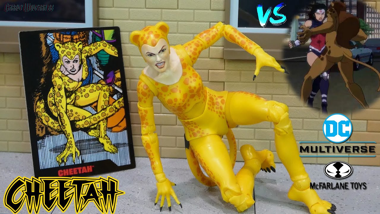 Обзор фигурки McFarlane DC Cheetah Page Punchers vs Super Friends