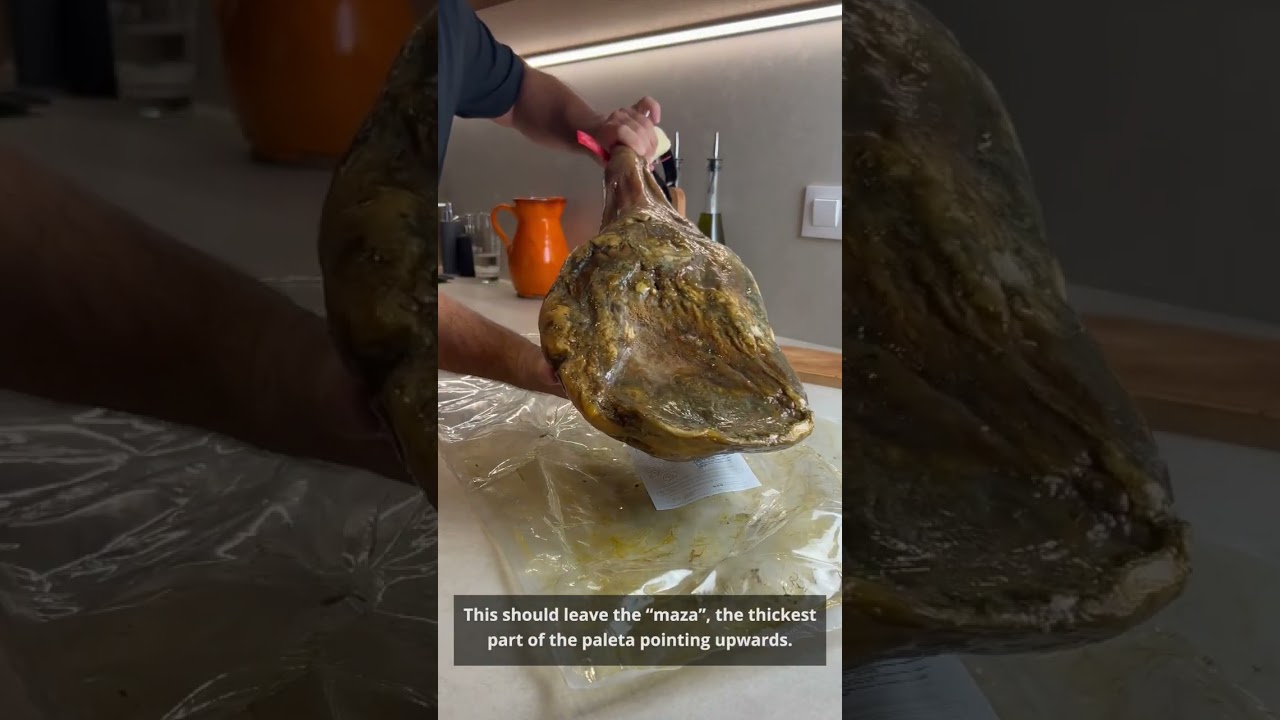 How to use a Jamonero #eatcampogrande #jamonero