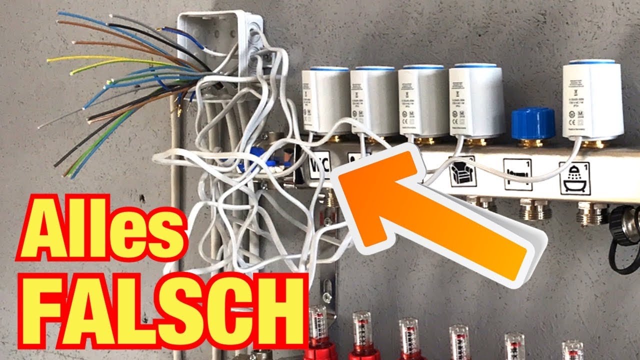 Deutscher Elektriker VERPFUSCHT Fußbodenheizung - aber er kennt die 5 Sicherheitsregeln!