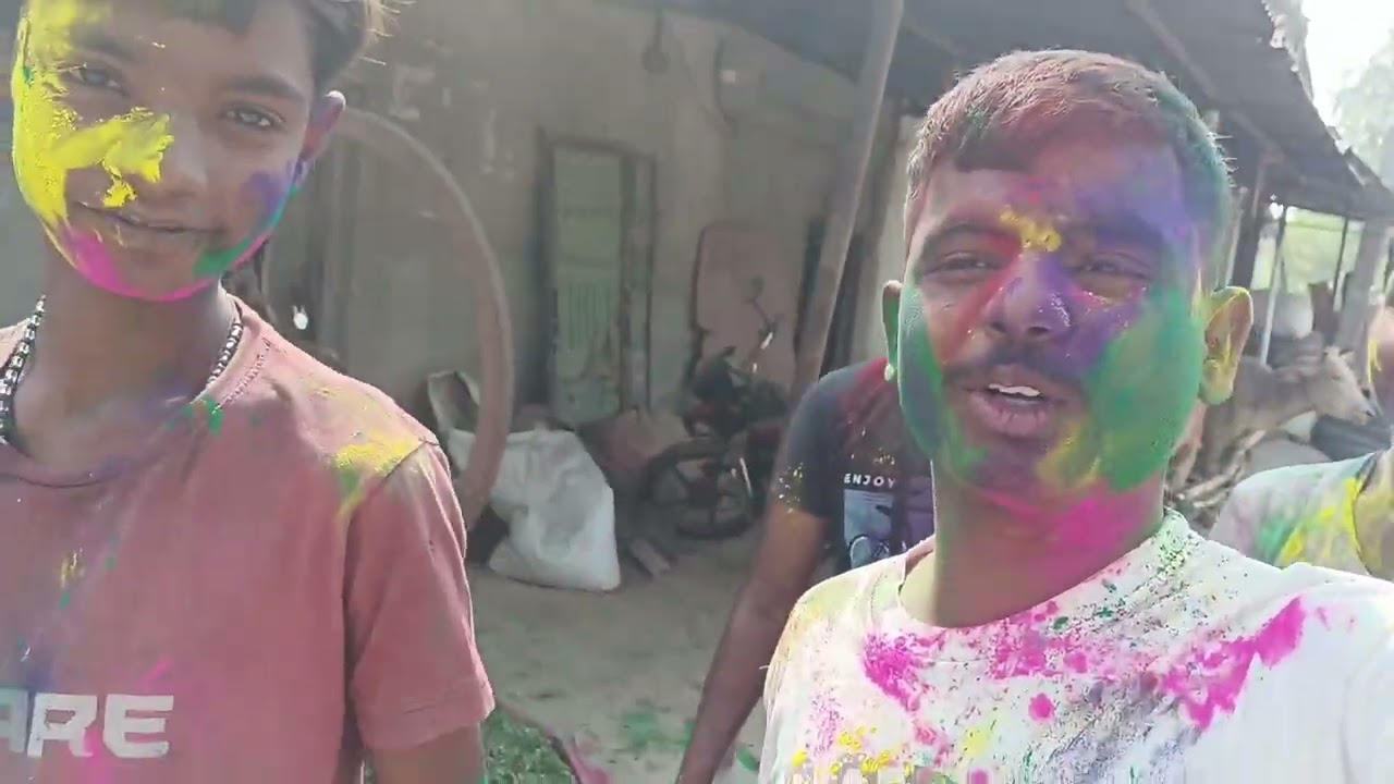 आपन गाँव में होली के असली मजा! Apna Gaon Mein Holi ke asali Maja