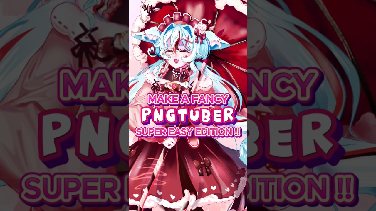 Make a DYNAMIC #PNGtuber with Just 4 Talksprites !!! -- How to Veado Tube Mini - Vtuber Tutorial !