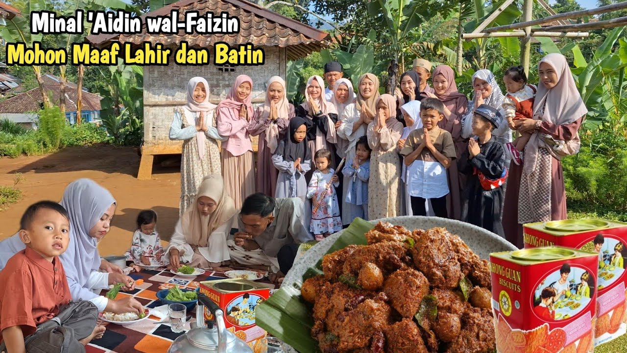 Suasana Lebaran Idul Fitri Dikampung Yang Bikin Kangen Perantau