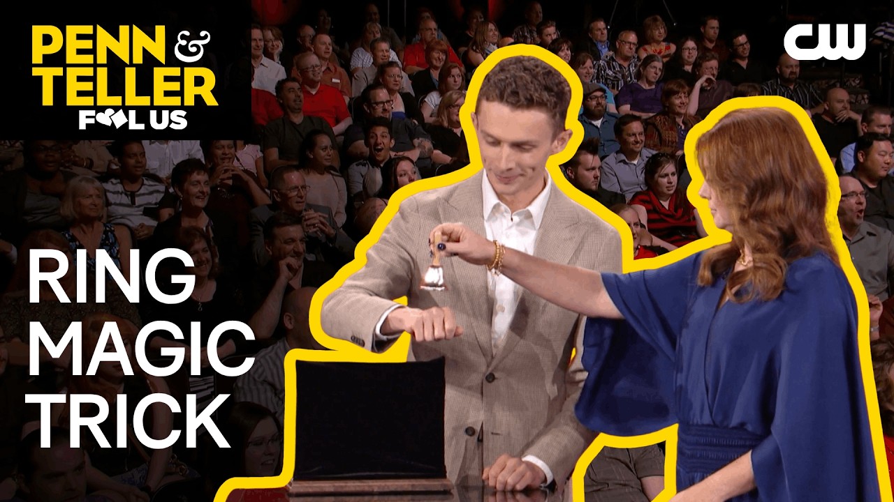 Magician Performs Magic Tricks with Alyson's Ring | Penn & Teller: Fool Us | The CW