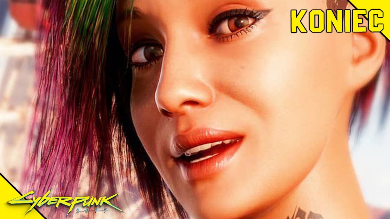 Cyberpunk 2077 PL Zakończenie Judy i Rogue! 4K Kobieta Korp