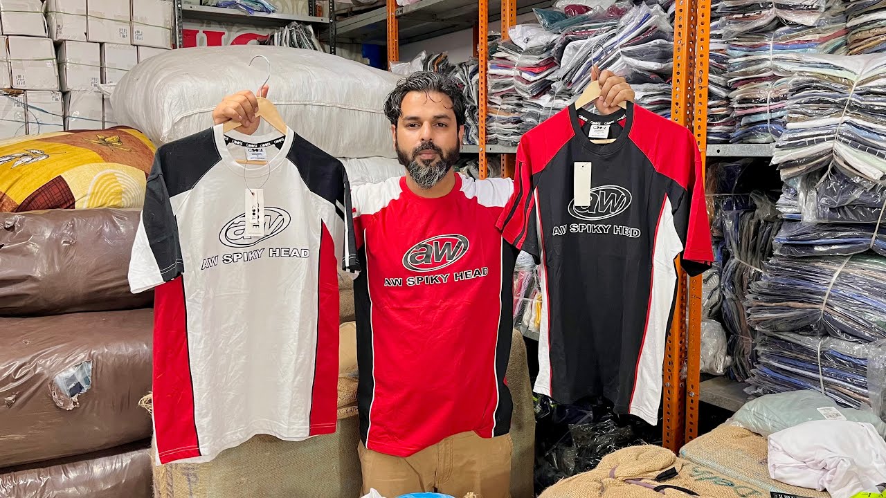 सबसे सस्ती Tshirt Market Delhi Wholesale गोदाम 🔥 Branded Original Tshirt at cheap price🔥🔥
