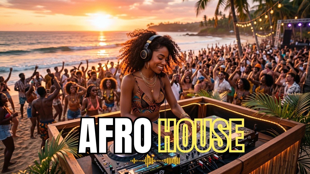 Afro House Night Drive Mix 2026 🌙 Deep & Melodic Afro House DJ Set for Late Nights