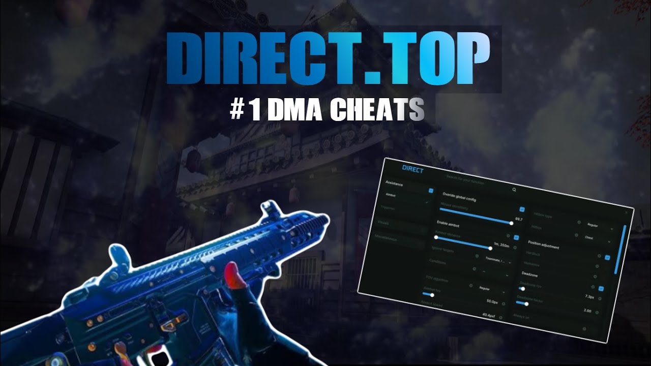 Direct DMA on top
