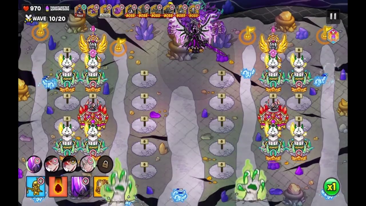 Gold Tower Defence 200 Stage Hard #goldtowerdefence #gtd #stage200 #200stage #hard #hellknight #loki