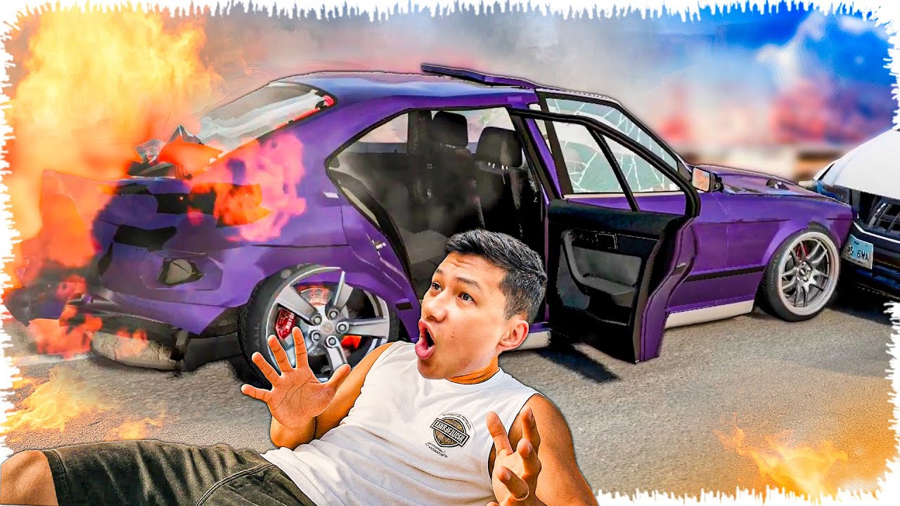 БМВ-шник Баука БМВ-сінен айырылғандай (BeamNG)