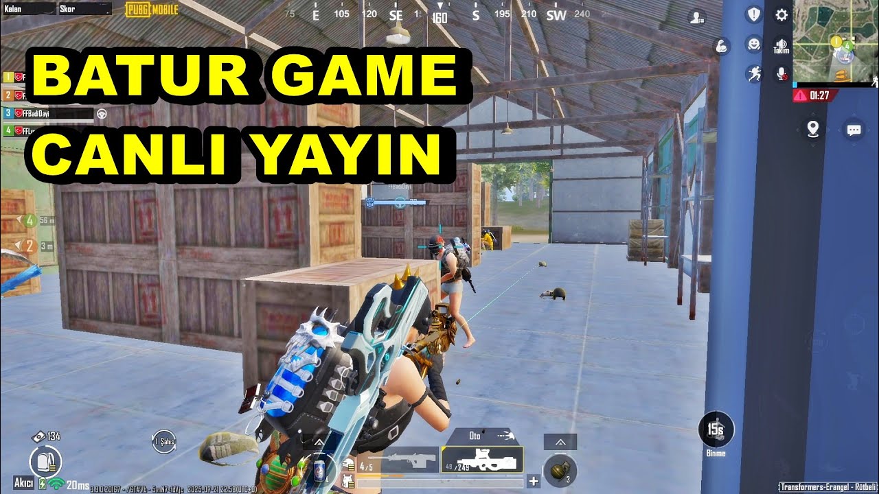 🔴  Batur Game Rank kasıyoruz Canlı yayın  Yayın  Full Rushh