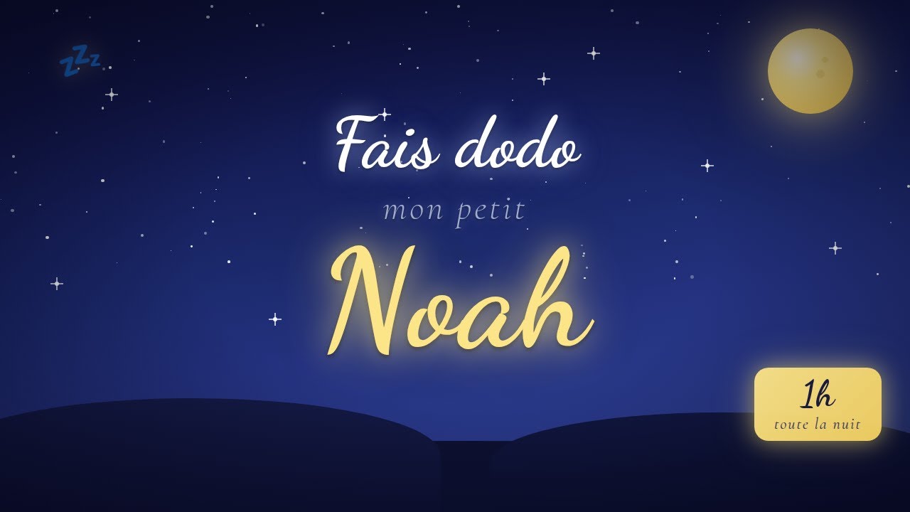 Berceuse Noah — 60 min de musique douce pour dormir toute la nuit 🌙