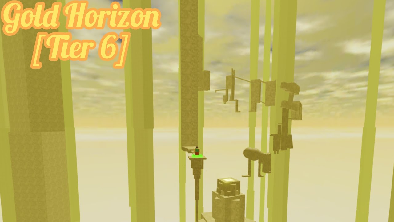 Gold Horizon [Tier 6] Roblox Tiered Obby