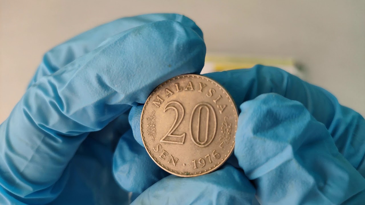 1967~1988 Malaysia 1st Series 20 sen coin